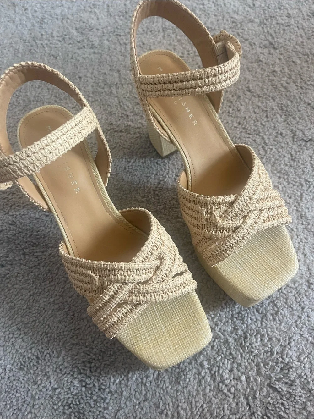 Marc Fisher chunky platform